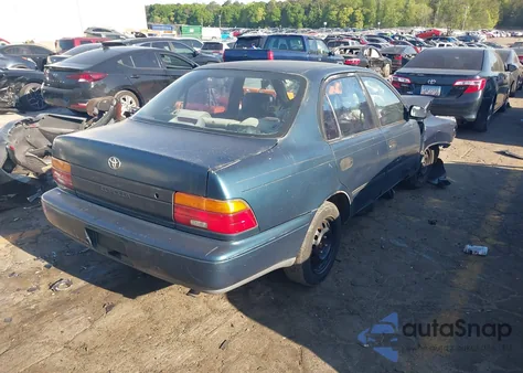 1994 Toyota Corolla Le/Dx from USA, damaged, VIN 1NXAE09B4RZ222424